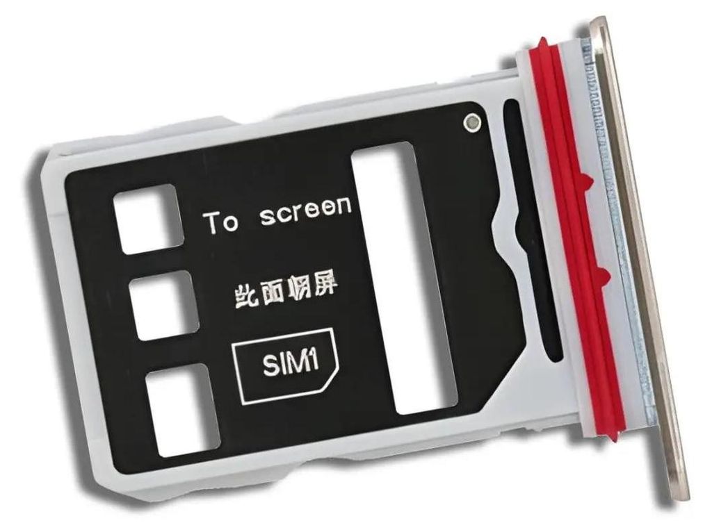 Original Dual-SIM-Kartenhalter für Honor Magic8 Pro (BKQ-N49) Gold