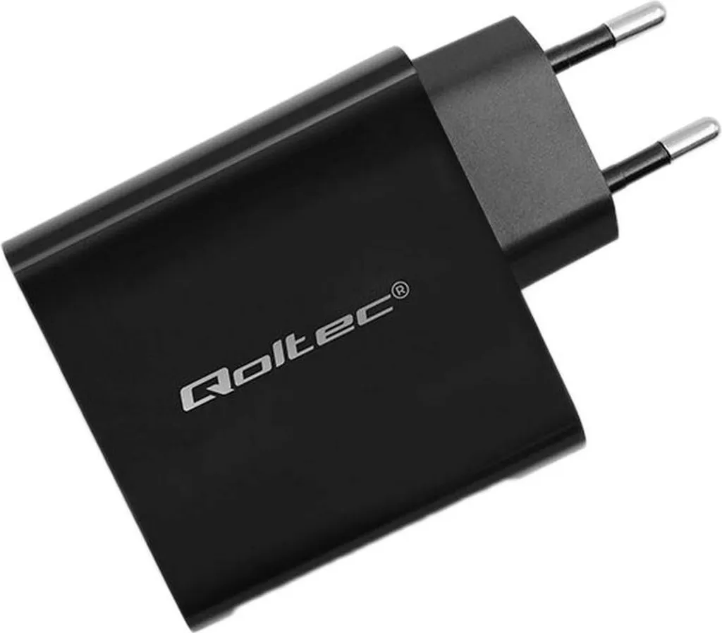 Chargeur Qoltec Super Quick PD 65W USB-C Noir pour PC et Smartphone - 9