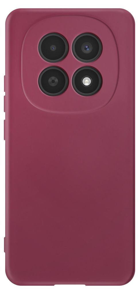 Avizar, Soft-Touch Hülle für Redmi Note 15 4G Silikon Schutzhülle Rutschfest, Weinrot