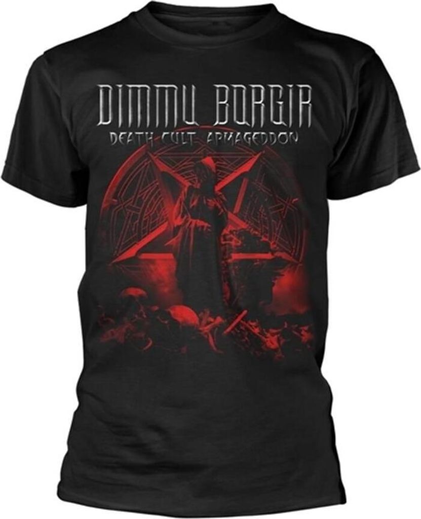 Dimmu Borgir - "Death Cult Pentagram" T-Shirt für Herren/Damen Uni PH4516 (M) (Schwarz/Rot)