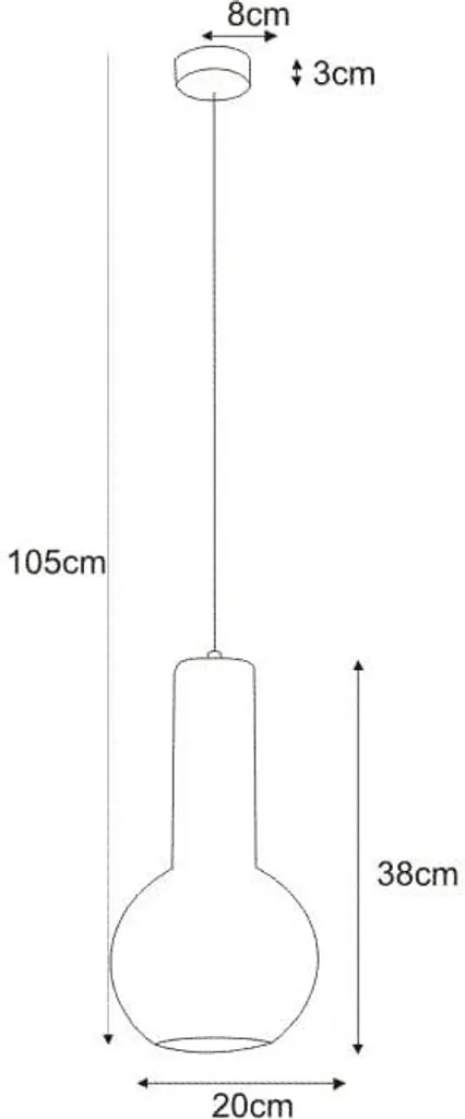 Suspension de Plafond Design Blanc et Or ARVI - Luminaire Métal Moderne