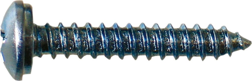Blechschraube 3.9x38 Zylinderkopf, Fensterbankbefestigung, Schrauben, PH2 Antrieb, ideal für Aluminium- und Kunststofffenster, Stahl verzinkt - 10...