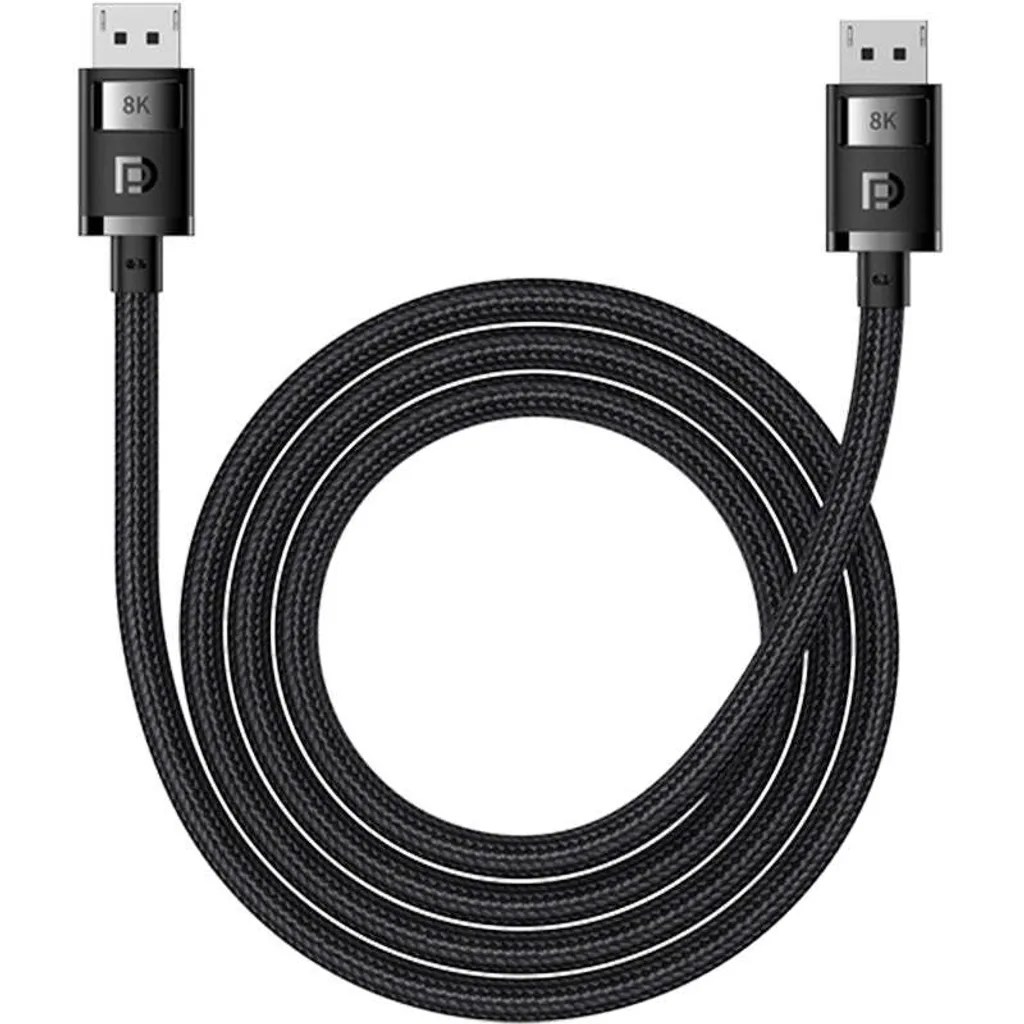 Cavo DisplayPort 8K Baseus 2m | Gaming 240Hz & HDR10 | DP 1.4 High Def - 2