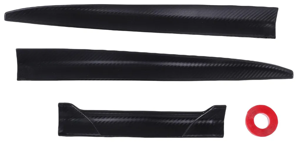 Aileron arrière 134 cm aspect carbone universel avec design 3 parties