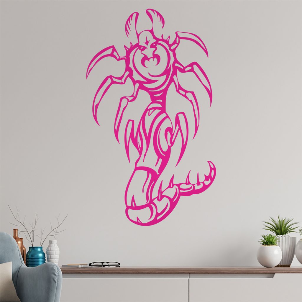Killer Insekt Wandtattoo in 6 Größen - Wandaufkleber Wall Sticker - Dekoration, Küche, Wohnzimmer, Schlafzimmer, Badezimmer