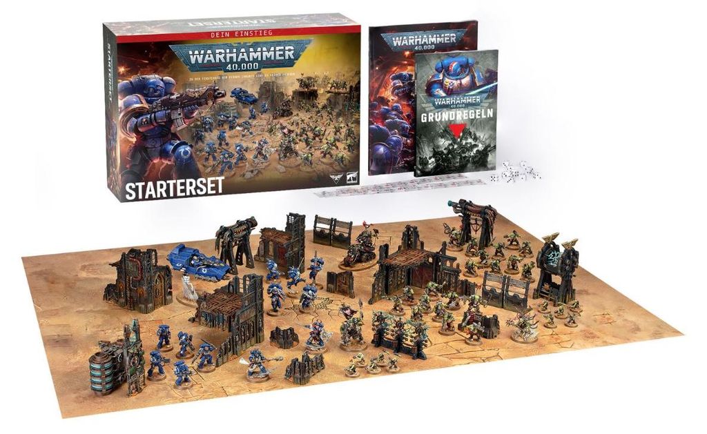Warhammer 40.000 Starter Set Deutsch Produktbild 