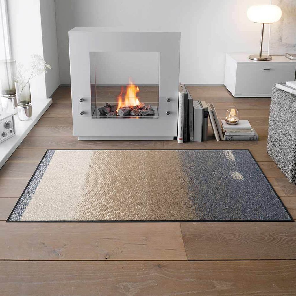 wash+dry Schmutzfangmatte Medley beige - 75 x 120 cm