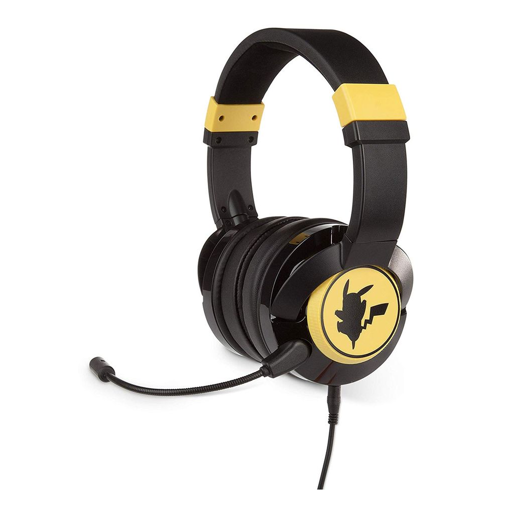 PowerA Pikachu Silhouette, Kabelgebunden, Gaming, Kopfhörer, Schwarz, Gelb