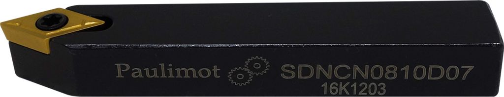 PAULIMOT Drehmeißel mit Wendeplatte 8 x 10 mm SDNCN0810D07