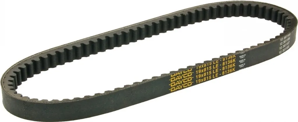 Courroie Dayco 815 19 anti-patinage pour corriger la baisse de vitesse