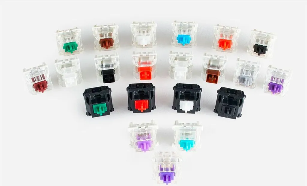 Glorious Gateron Black Switches - Pack de 120 Interrupteurs Linéaires - 3