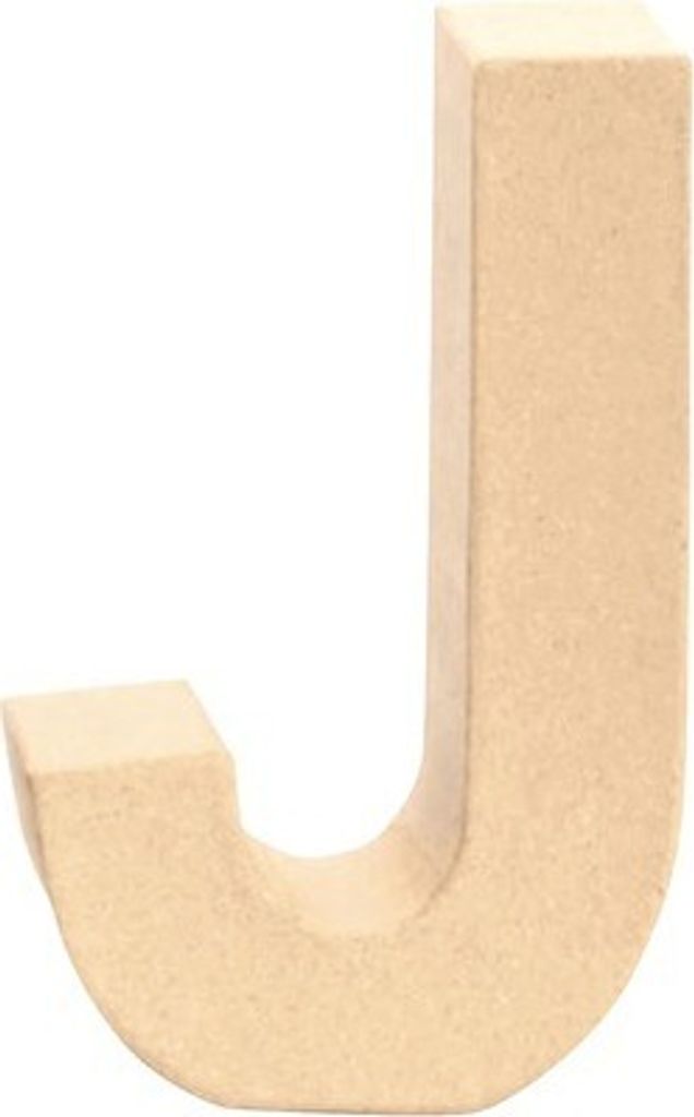 Glorex Papp-Buchstabe J 17,5 x 5,5 cm Produktbild 