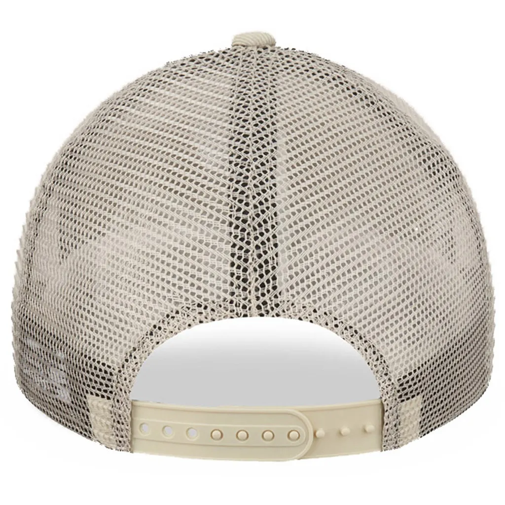 New Era Patch Stone A-Frame Trucker Cap Crema UNI | Accessorio Top - 9