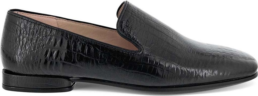 ECCO Anine Squared Damen Leder Mokassins schwarz elegant 36