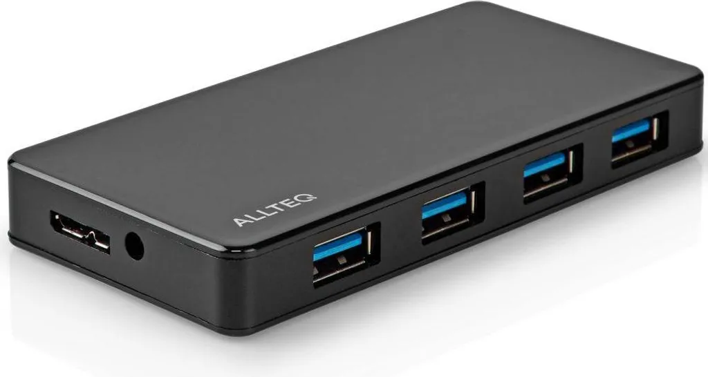 Hub USB Allteq ALTQ-HUB-120 Transfert 5Gbps Compact USB 3.1 Gen 1