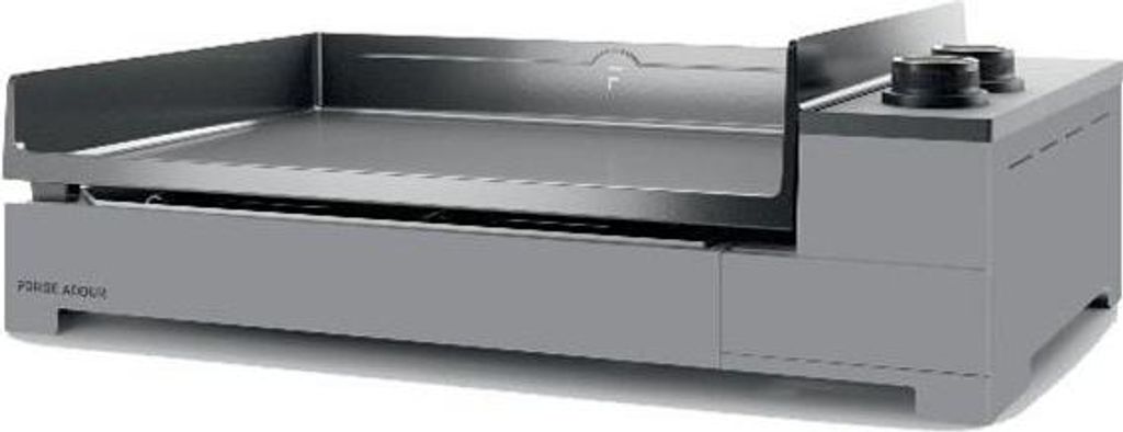 Plancha a gas 5300w piastra in ghisa smaltata 58,5x40,5cm Immagine del prodotto 
