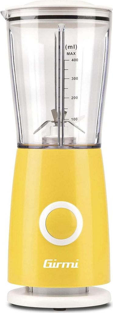 Girmi FR0302, Tischplatten-Mixer, Pulsfunktion, 170 W, Transparent, Gelb