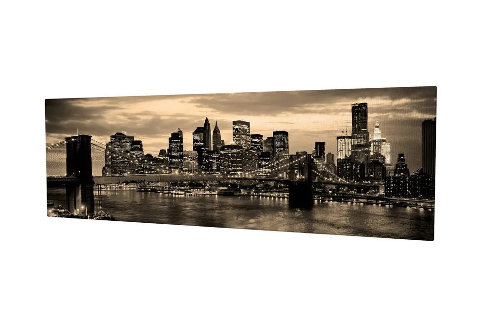 Tableau 100% Toile Multi-Couleurs 30x80 cm - Impression Haute Définition - 3