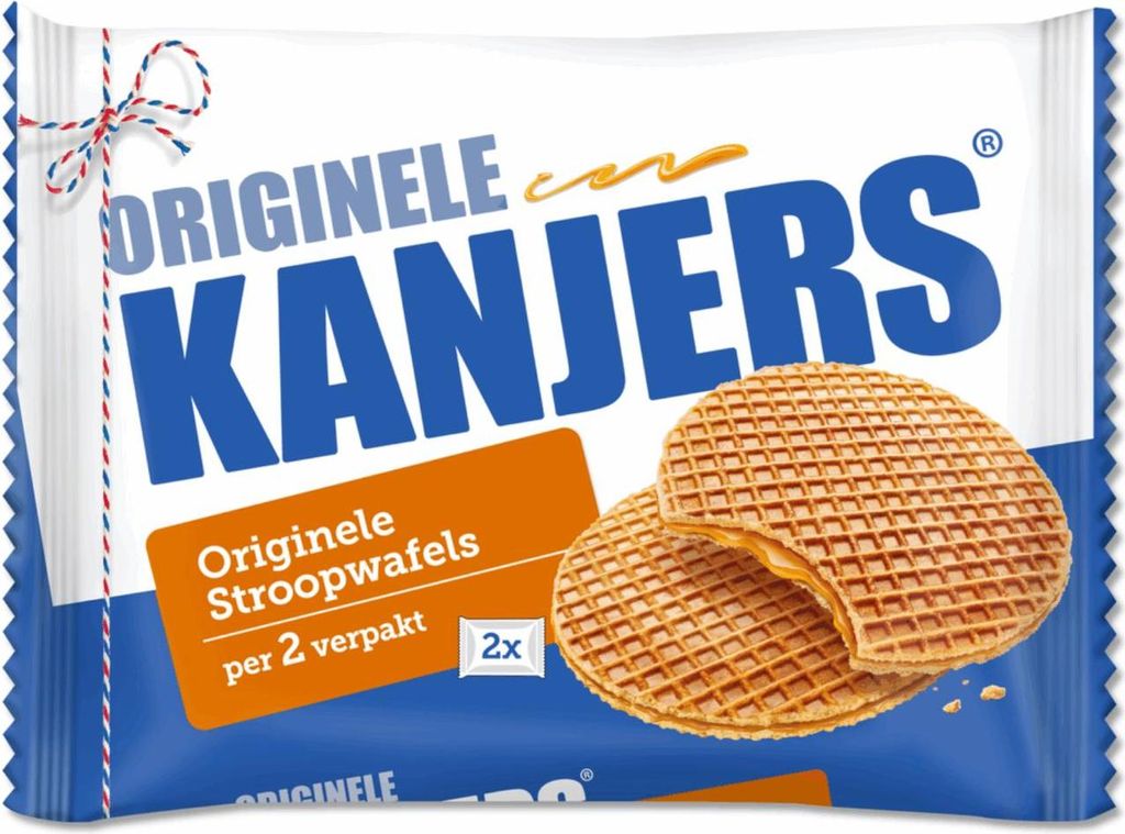 Kanjers Stroopwafels 15 x 80 g (waffle con sciroppo al Immagine del prodotto 