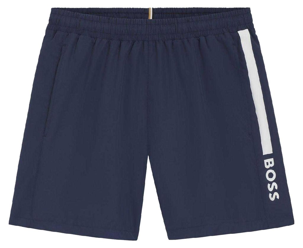 Boss - "Dolphin" Badeshorts für Herren, Logo GT12932 (L) (Marine)