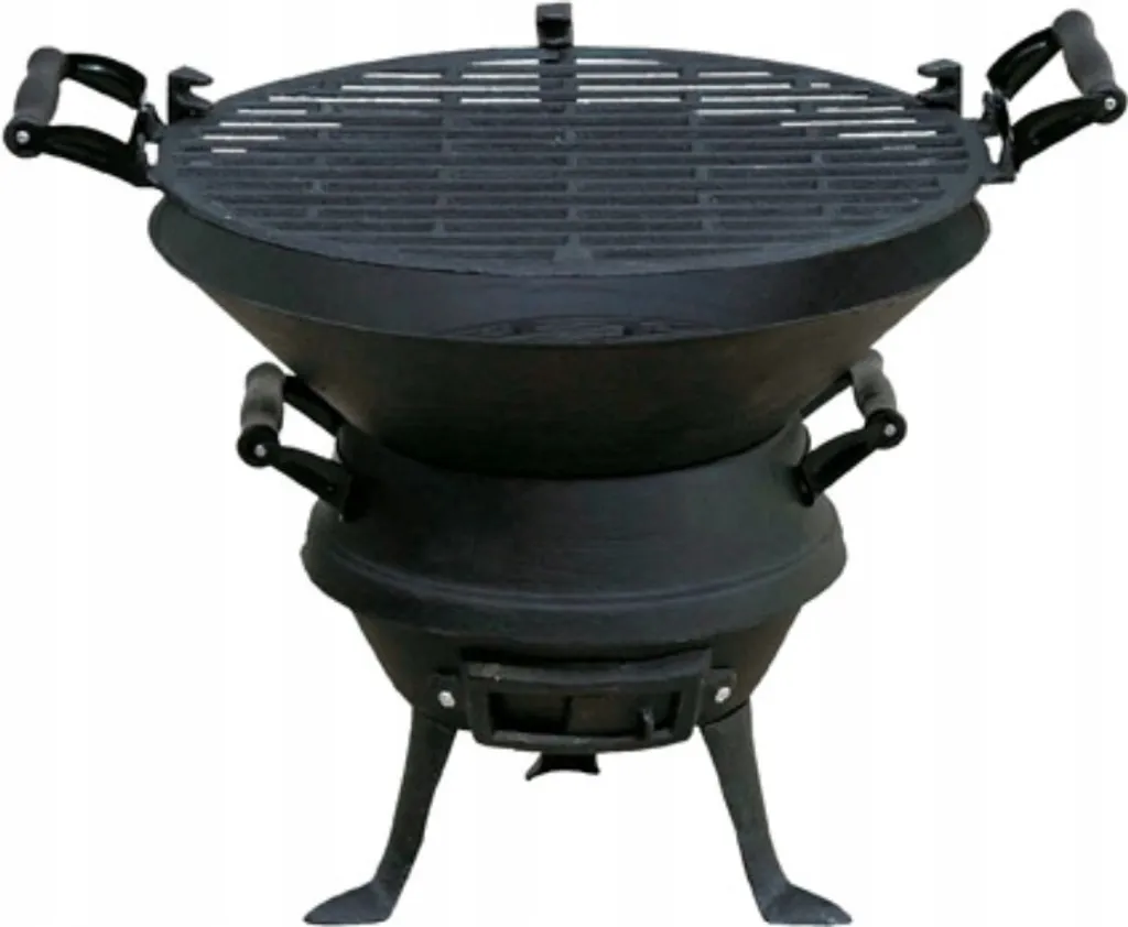 Grille en fonte haute température 35,5 cm avec stries Grill Master