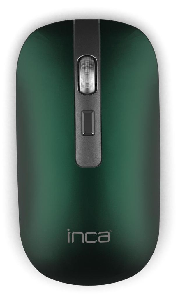 Inca IWM-531RY, rechts, Optisch, Bluetooth, 1600 DPI, Grün Produktbild 