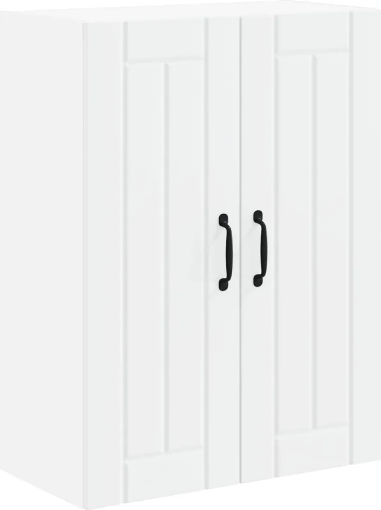 Mobile Cucina Bianco 60x31x80 cm - Credenza Salvaspazio Legno Robusto