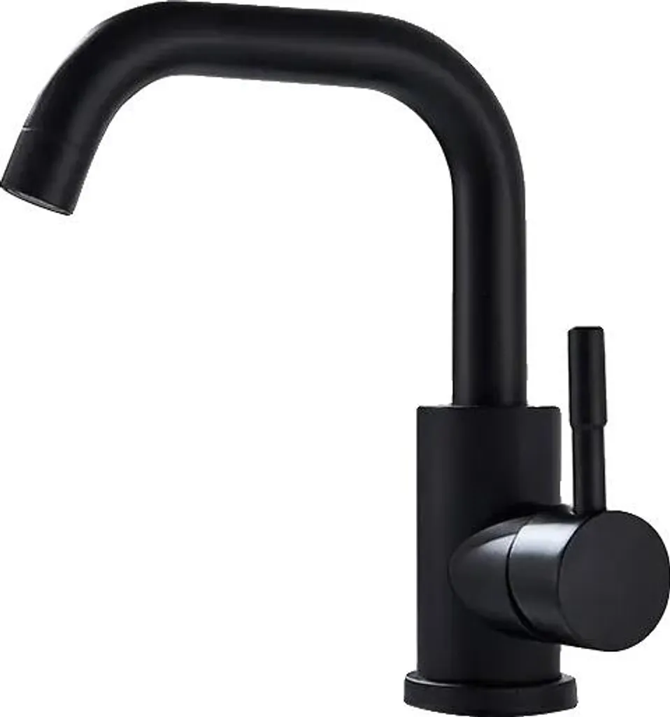 Miscelatore Lavabo Nero Acciaio Inox | Il Tocco di Classe per il Bagno