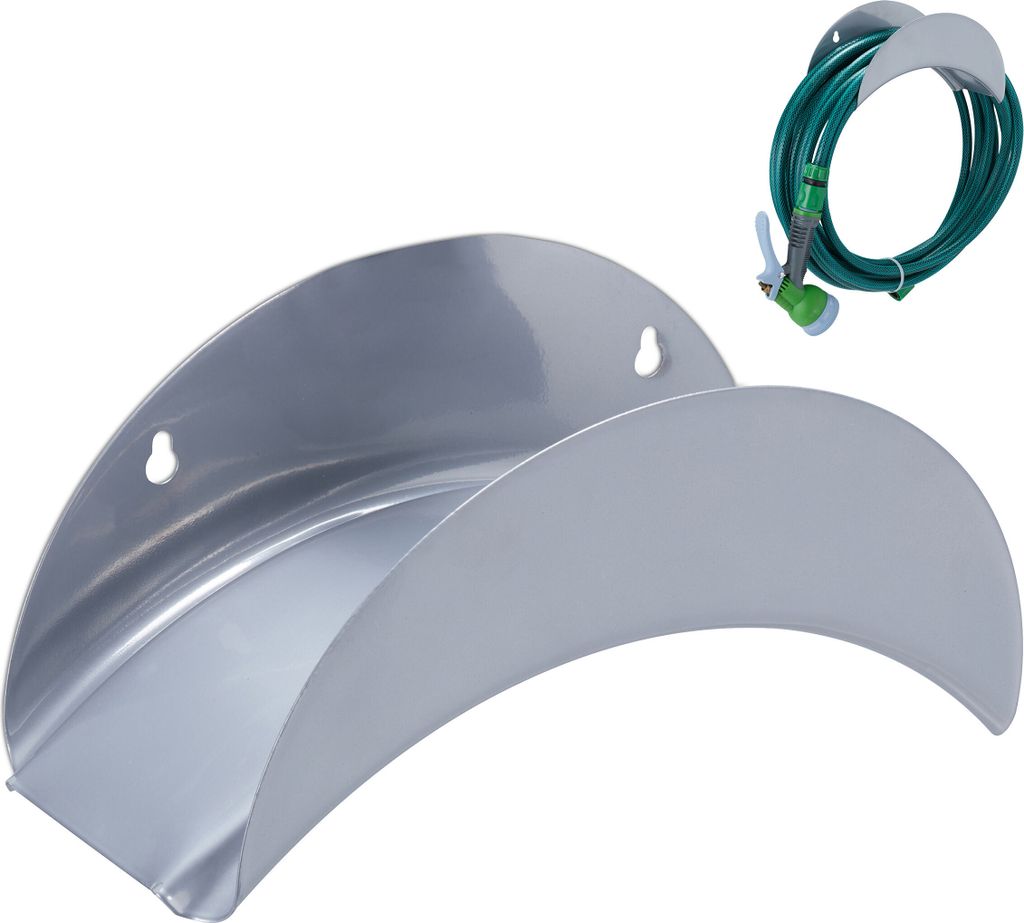 Relaxdays Supporto da parete per tubo, per tubo da 30 m da Immagine del prodotto 