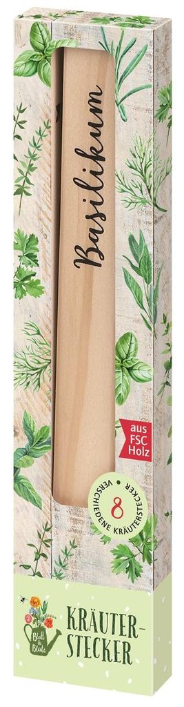 moses Blatt & Blüte Kräuterstecker