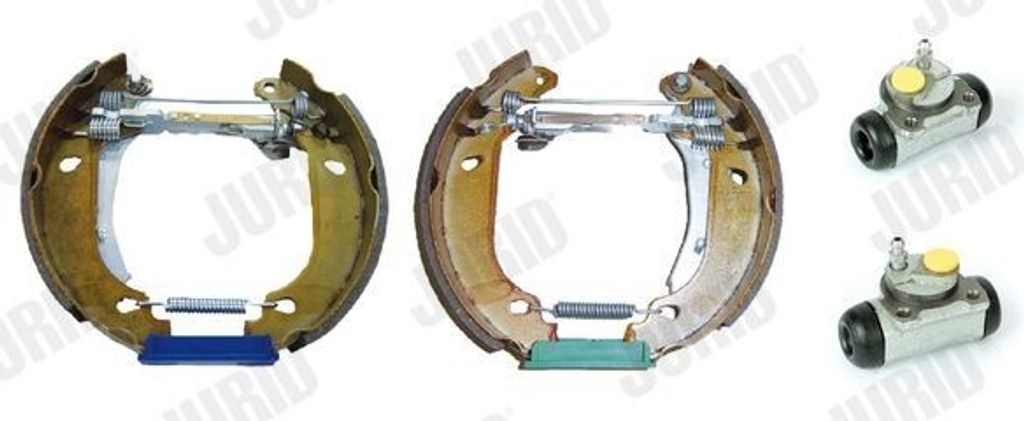 JURID KIT EVO Bremsensatz Trommelbremse Hinten für RENAULT TWINGO I (C06) 381165J