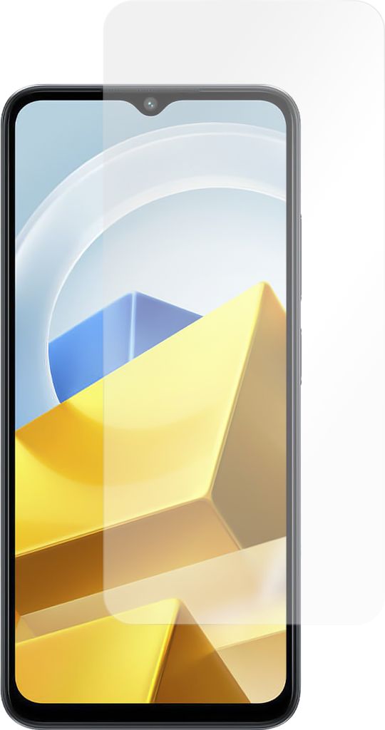 Schutzfolie Xiaomi Poco M5 - Panzerglas - Cazy - Transparant