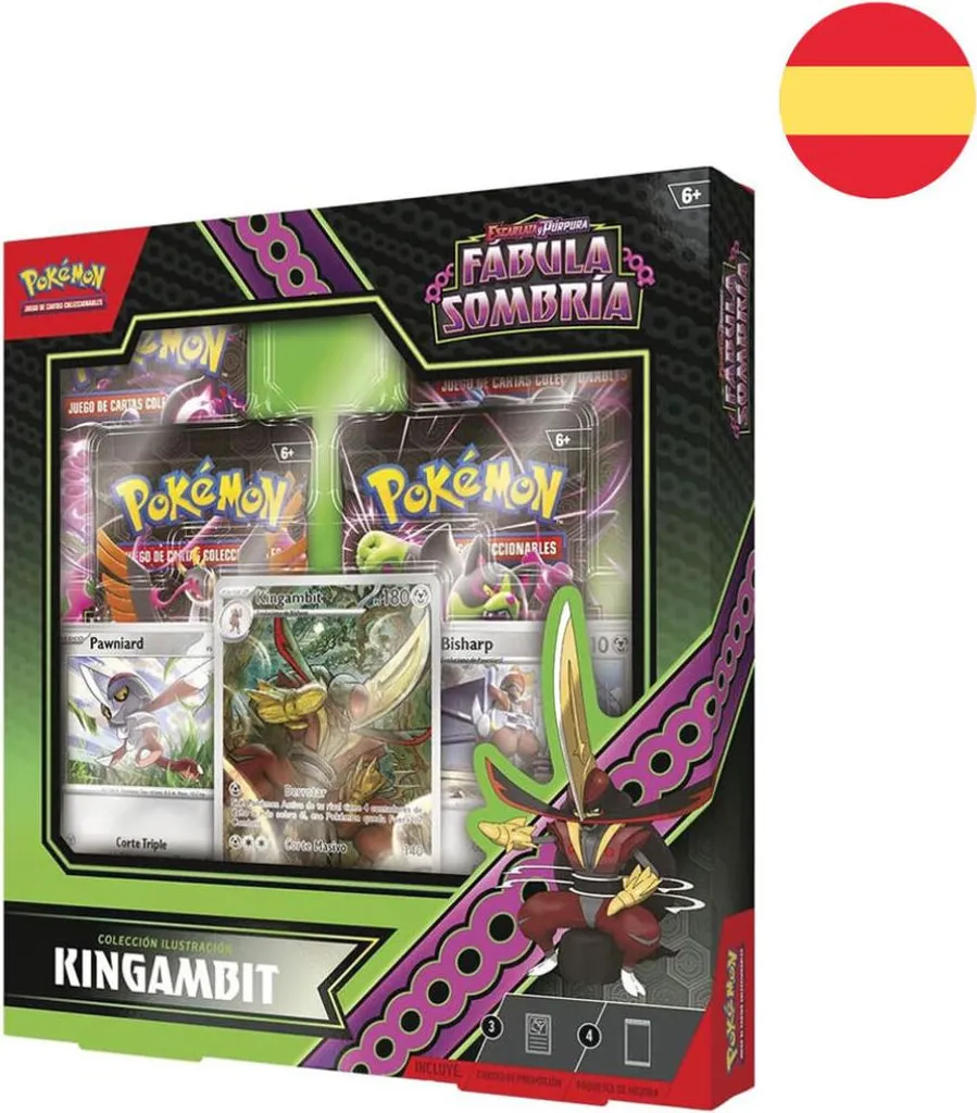 Boîte Pokémon SV6 espagnole authentique pour éviter les contrefaçons