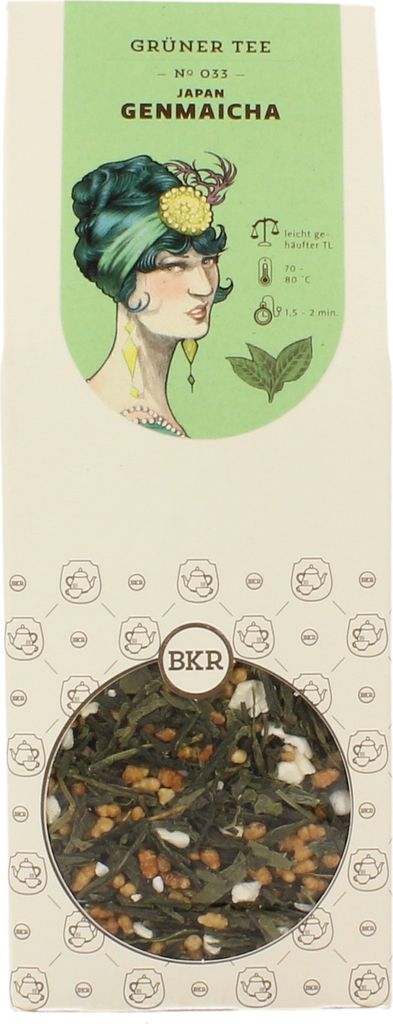 Berliner Kaffeerösterei No. 33 Japan Genmaicha Grüner Tee | loser Tee | 100g