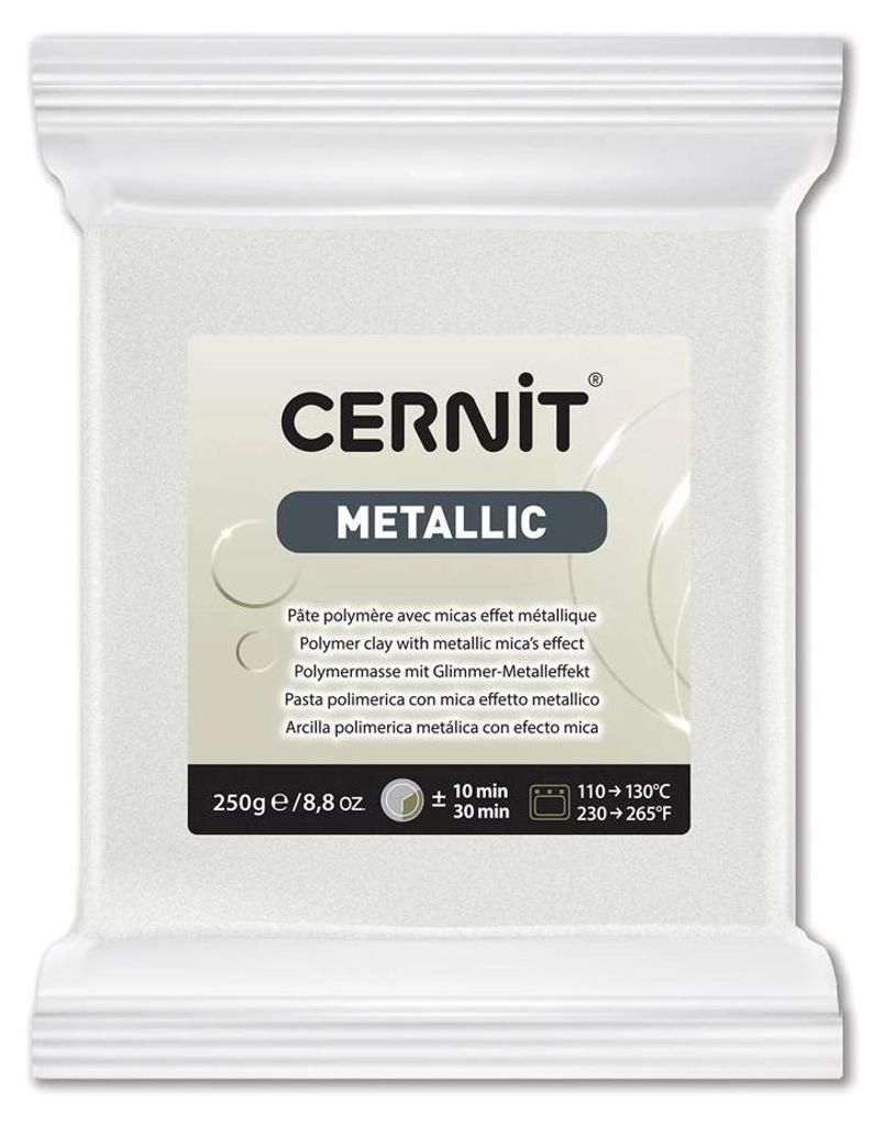 Cernit Metallic 250 G Perlweiss