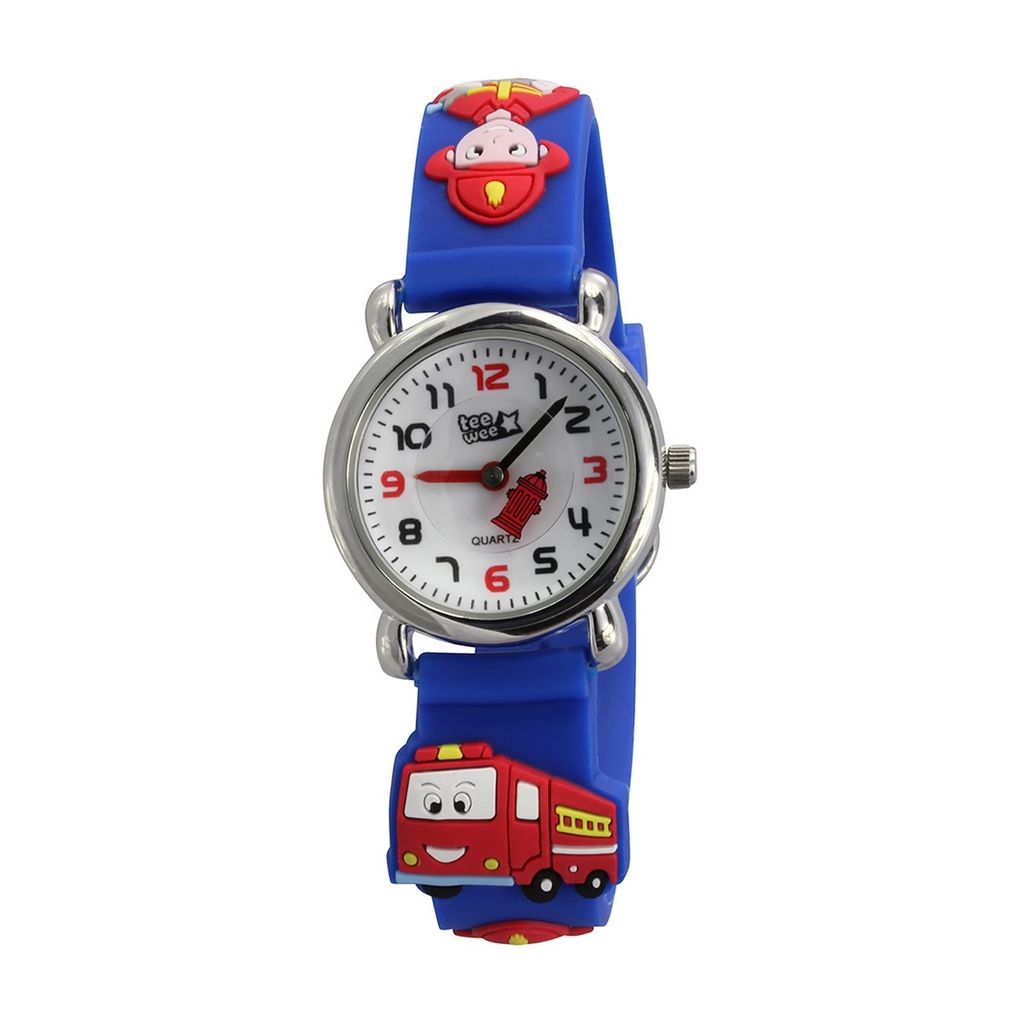 Tee-Wee detské hodinky 27mm Quartz analógové hasičský Obrázok produktu 