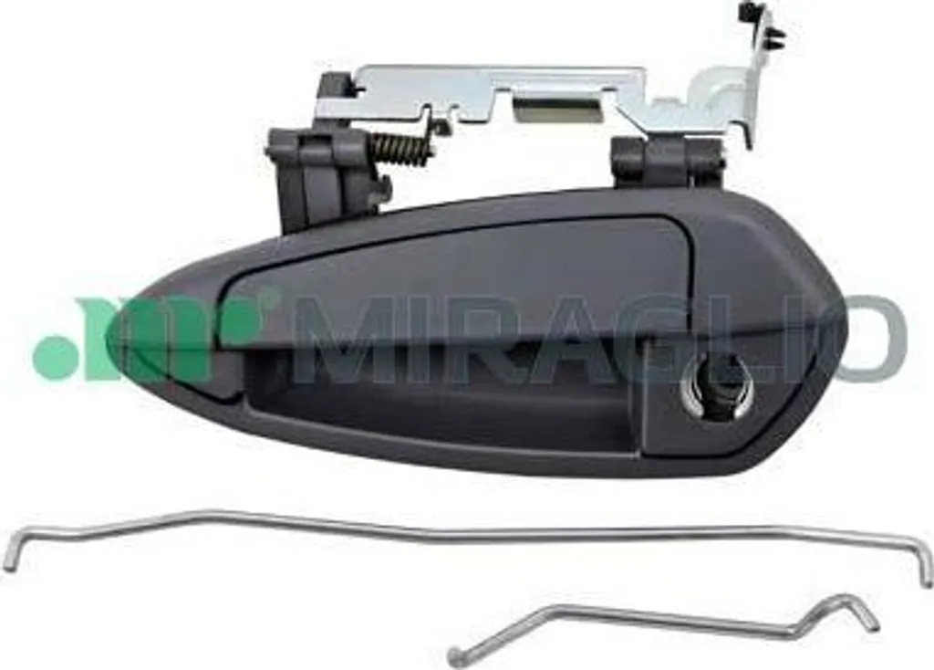 Poignée de porte MIRAGLIO 80/559 pour Grande Punto OE 735366253