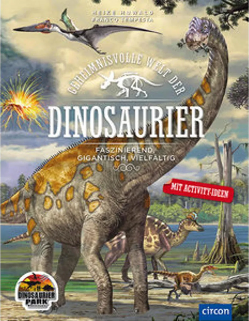 Livre Le Monde Mystérieux des Dinosaures : Encyclopédie Illustrée Enfants