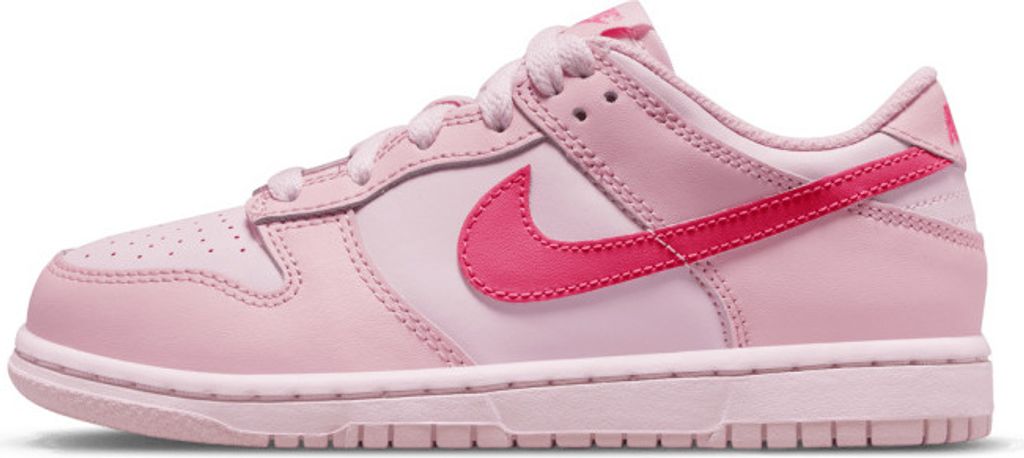 Baskets Nike Dunk Low Triple Pink PS pour enfants Image du produit 