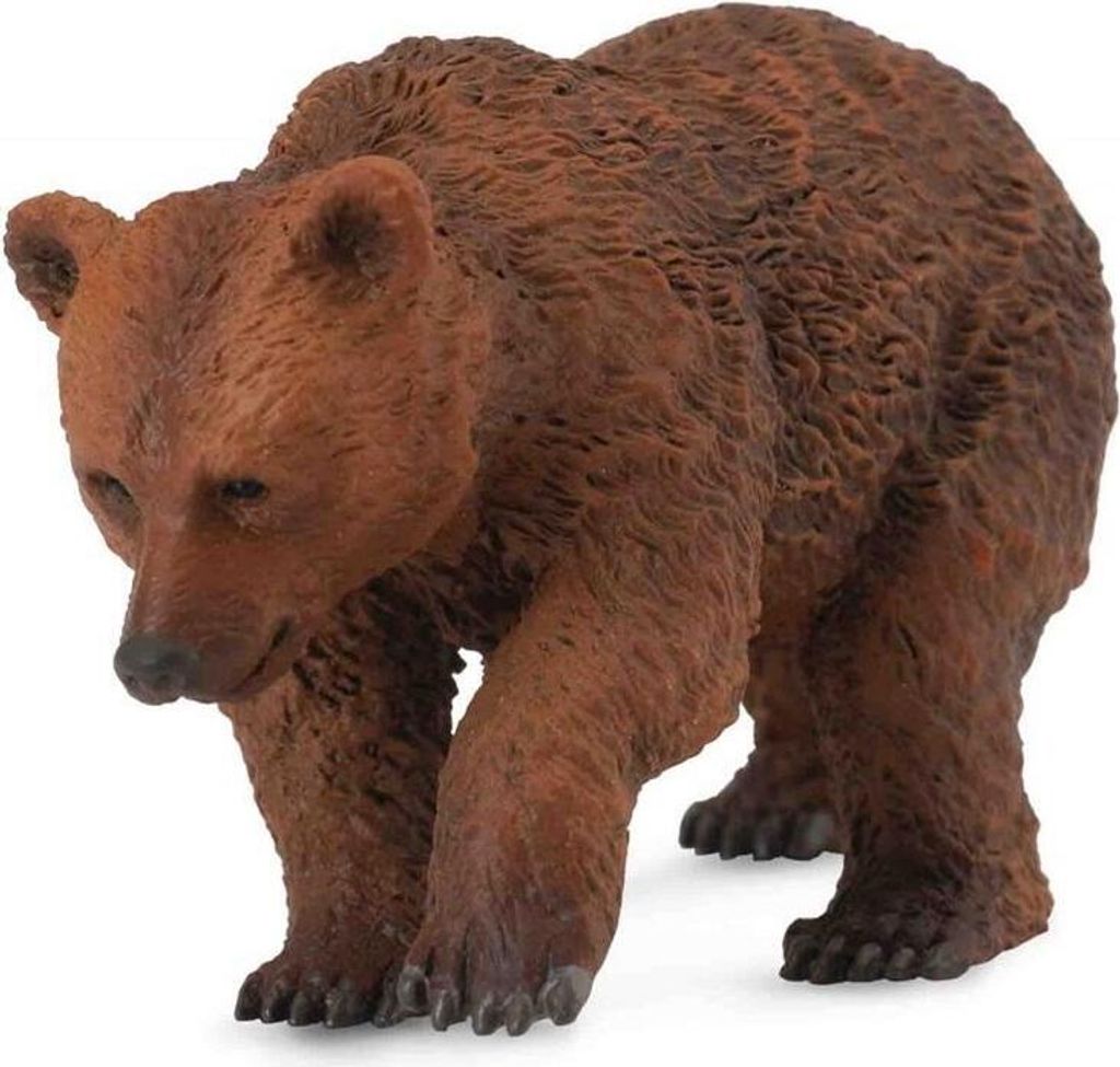 wildtiere: Bärenjunges 6,5 cm braun
