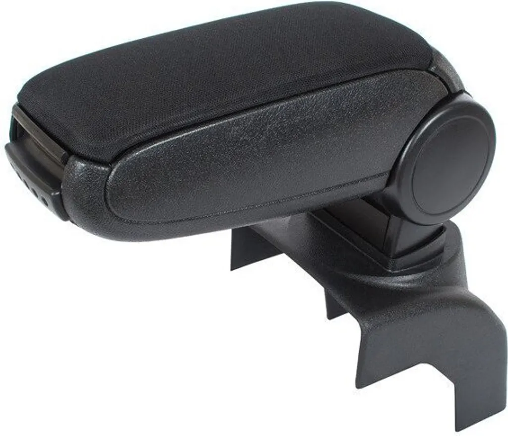 Bracciolo Auto VW Golf V 5 Jetta - Design Tessile Nero Premium