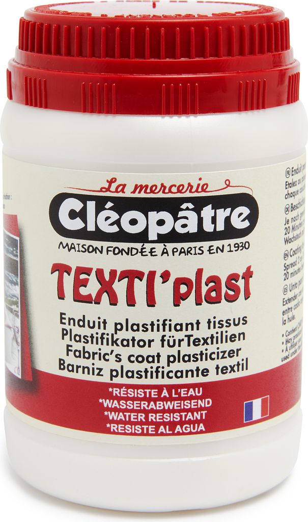 Cléopâtre Textiplast Modelliermasse 250 g für kreative Bastelprojekte