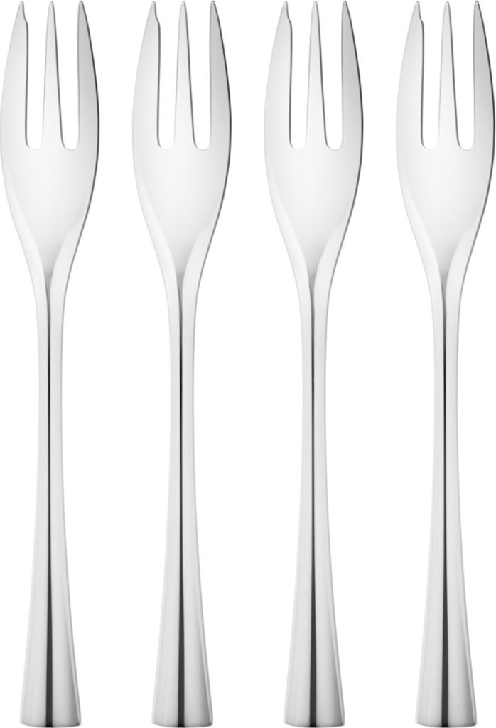 Georg Jensen COBRA CAKE FORK SS MIRROR 4 PCS 10020264