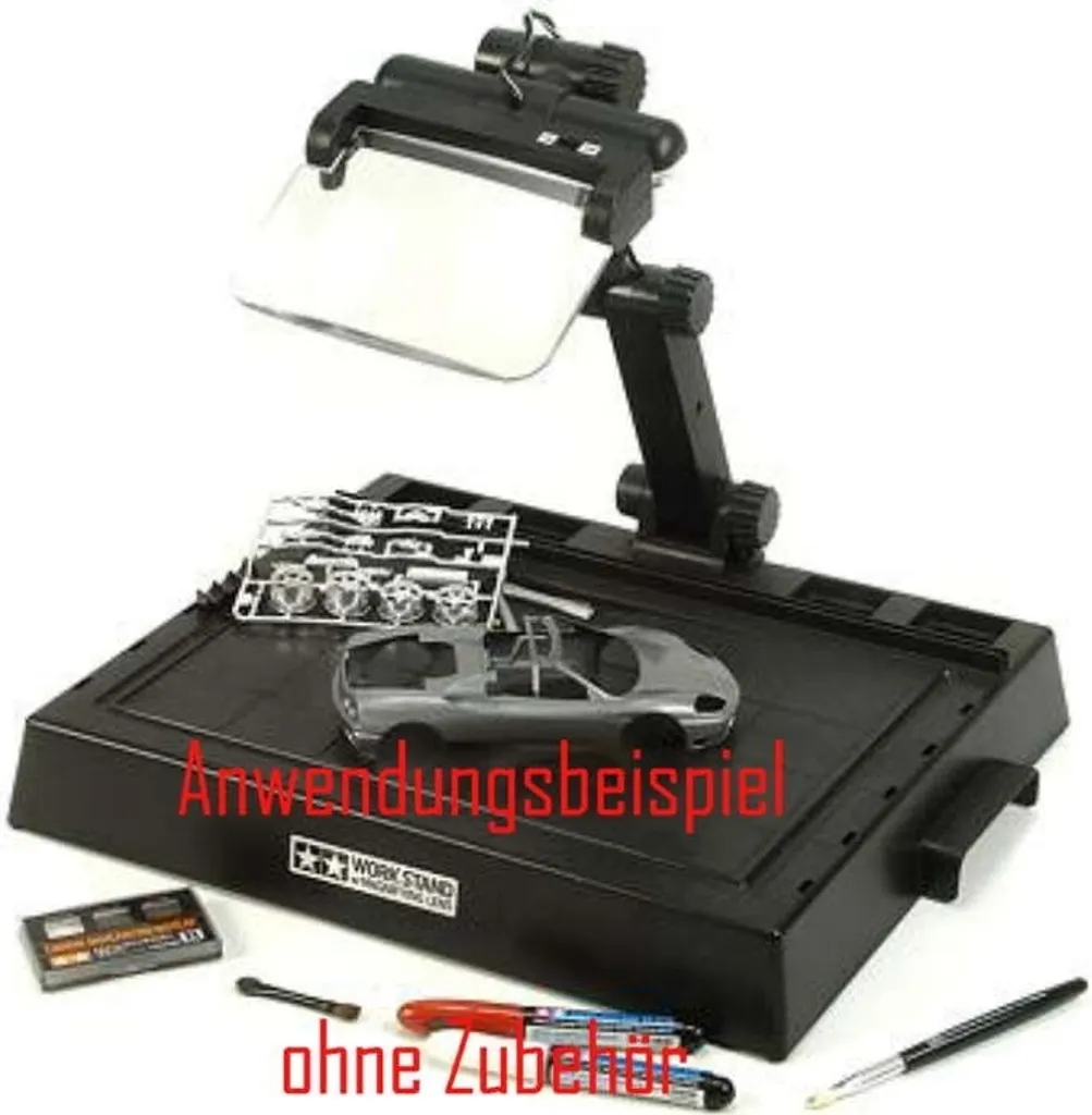 Améliorez votre Vision avec la Station Tamiya 74064 Loupe et LED Intégrée