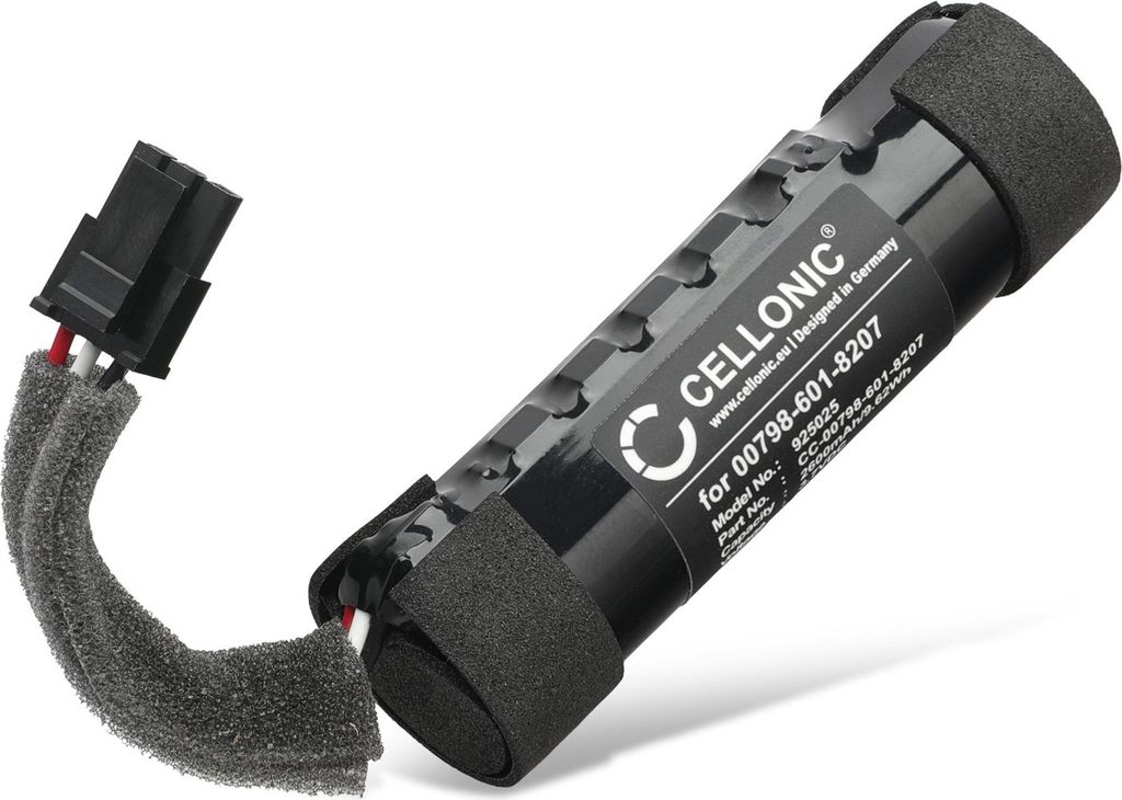 CELLONIC 1x Akku für Lautsprecher Kompatibel mit Logitech UE Boom 2, Ultimate Ears Boom 2, UE Boom 2 Ultimate, 00798-601-8207 - (2600mAh, 3.7V)