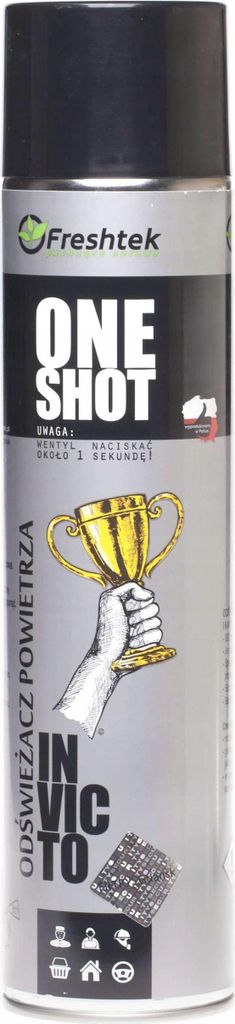 Invicto Dufterfrischer, 600 ml, ONE SHOT