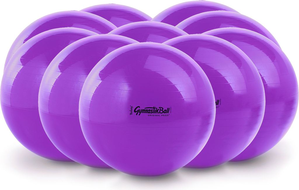 10 Original Pezzi Gymnastikball STANDARD - Sonderedition - violett