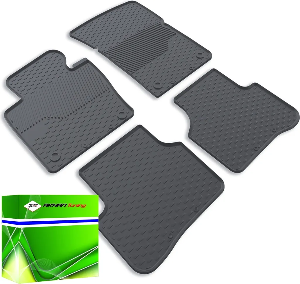Tappetini Gomma Grigio VW CC 2012-2016 DK1331 | Proteggi il Valore