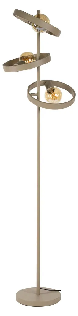 Lampadaire de Salon Beige 40x155 cm - Luminaire sur Pied Design Scandinave