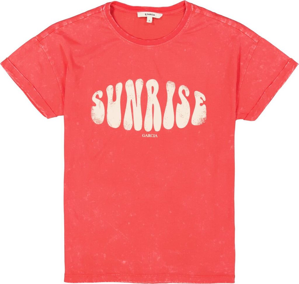 GARCIA ladies T-shirt ss 3979 ruby red XS